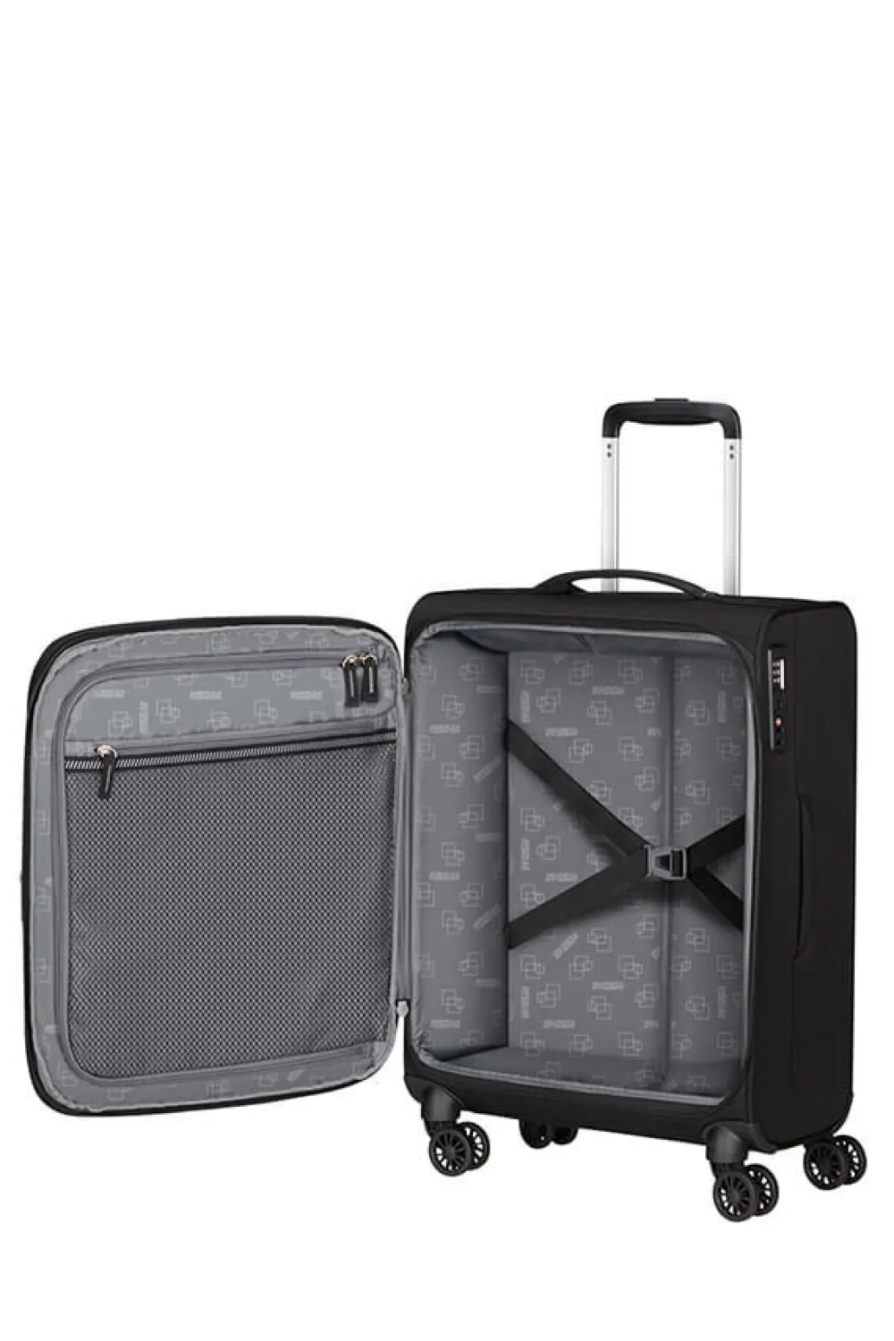 aerospin_nelipyrinen_matk_0-11.webp American Tourister Aerospin Nelipyöräinen matkalaukku S Black Fashion