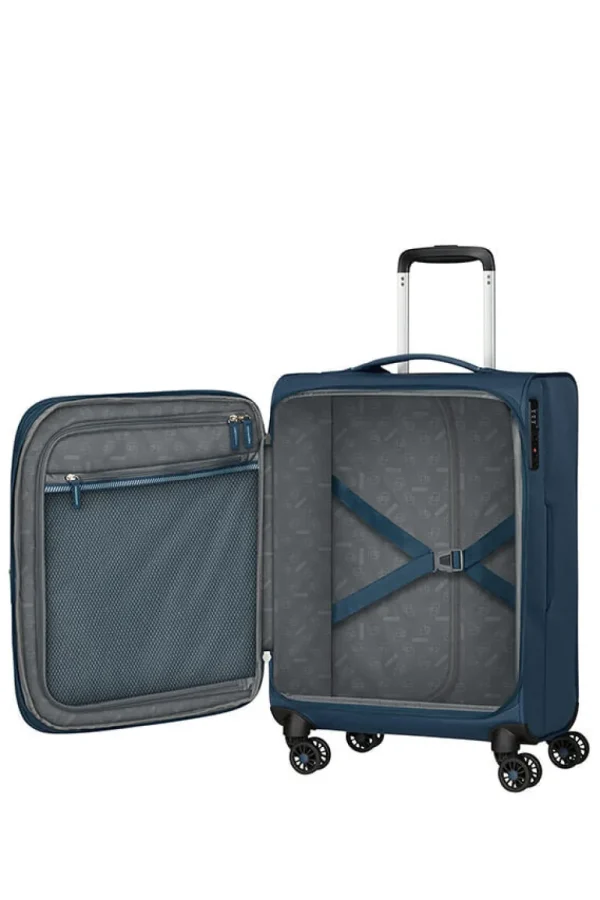 American Tourister Aerospin Nelipyöräinen matkalaukku S Indigo Best