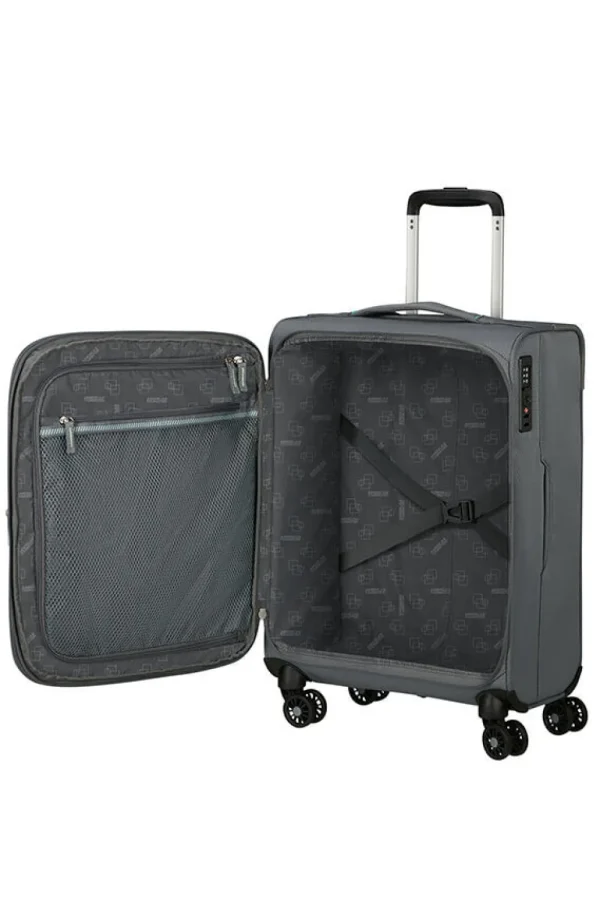 American Tourister Aerospin Nelipyöräinen matkalaukku S Stone Basalt Hot