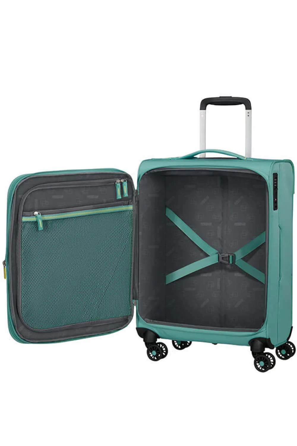 aerospin_nelipyrinen_matk_0-14.webp American Tourister Aerospin Nelipyöräinen matkalaukku S Dusty Turquoise Hot