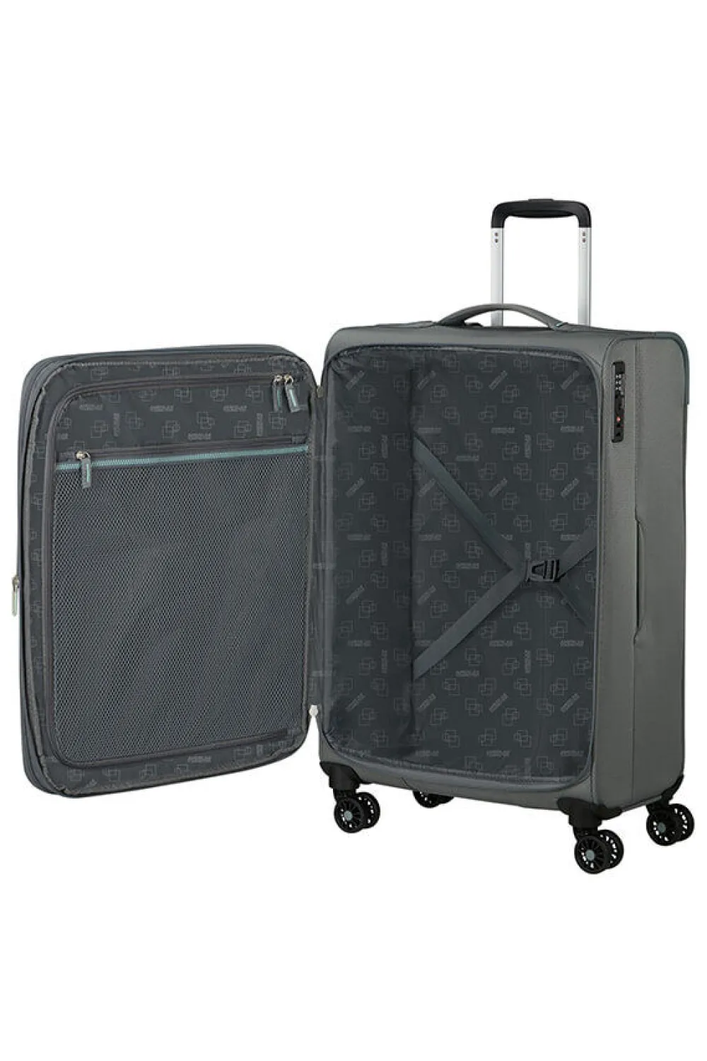 aerospin_nelipyrinen_matk_0-3.webp American Tourister Aerospin Nelipyöräinen matkalaukku M Stone Basalt Sale