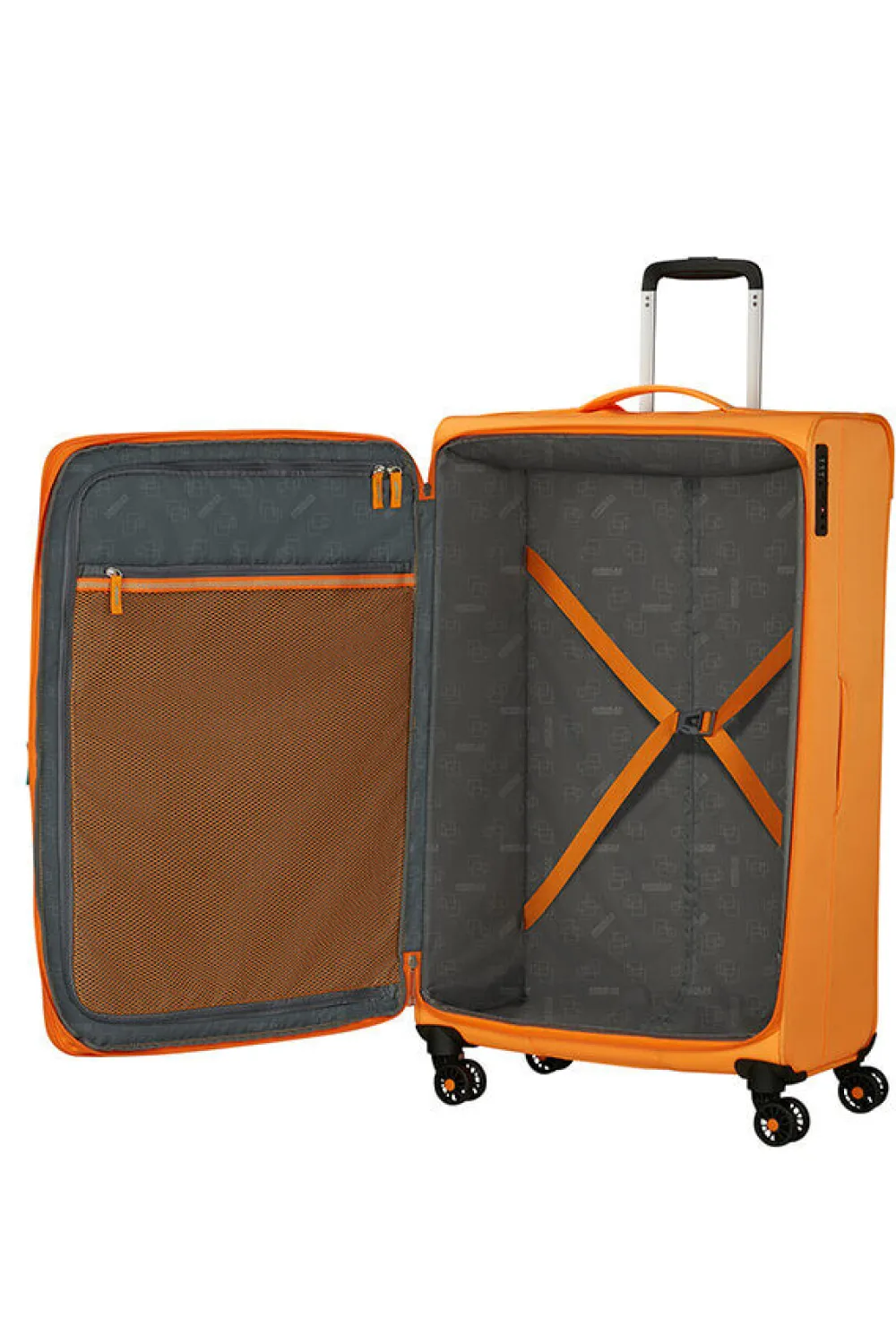 aerospin_nelipyrinen_matk_0-5.webp American Tourister Aerospin Nelipyöräinen matkalaukku L Radiant Orange Best