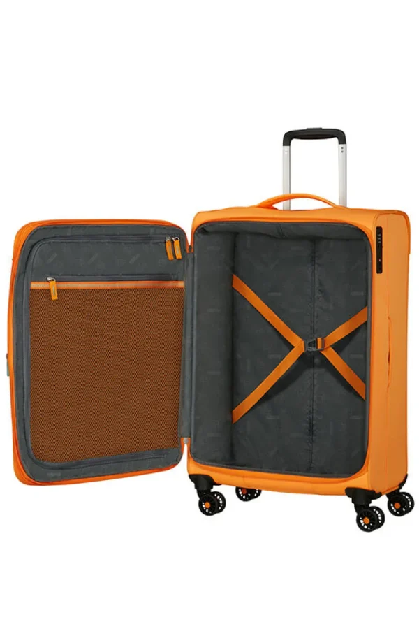 American Tourister Aerospin Nelipyöräinen matkalaukku M Radiant Orange Discount