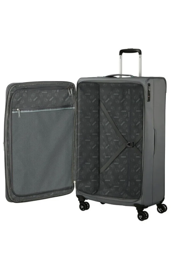 American Tourister Aerospin Nelipyöräinen matkalaukku L Stone Basalt New