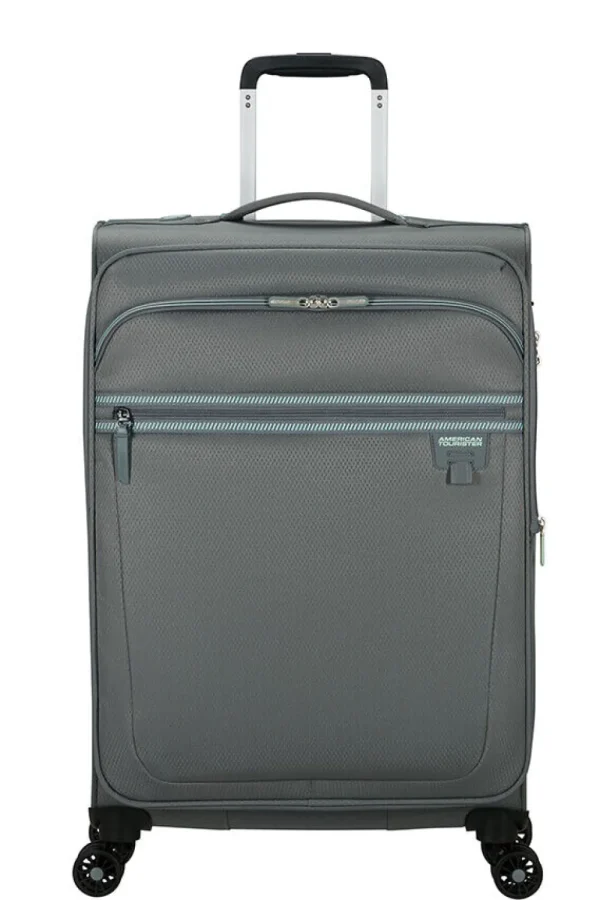 American Tourister Aerospin Nelipyöräinen matkalaukku M Stone Basalt Sale