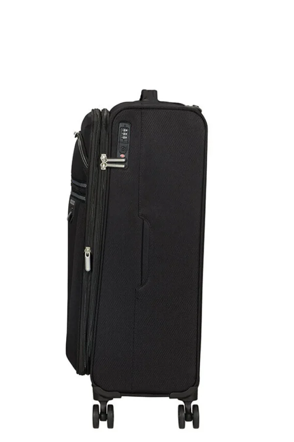 American Tourister Aerospin Nelipyöräinen matkalaukku M Black Clearance
