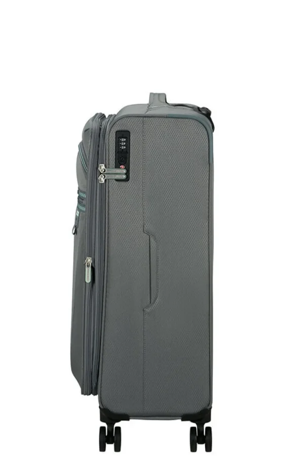American Tourister Aerospin Nelipyöräinen matkalaukku M Stone Basalt Sale