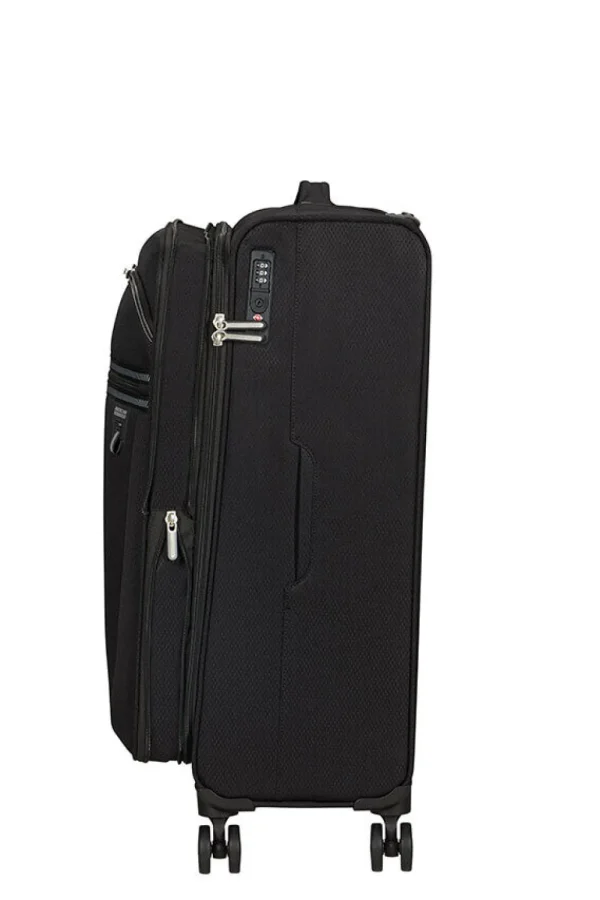 American Tourister Aerospin Nelipyöräinen matkalaukku M Black Clearance