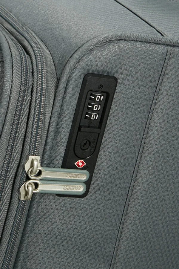American Tourister Aerospin Nelipyöräinen matkalaukku L Stone Basalt New