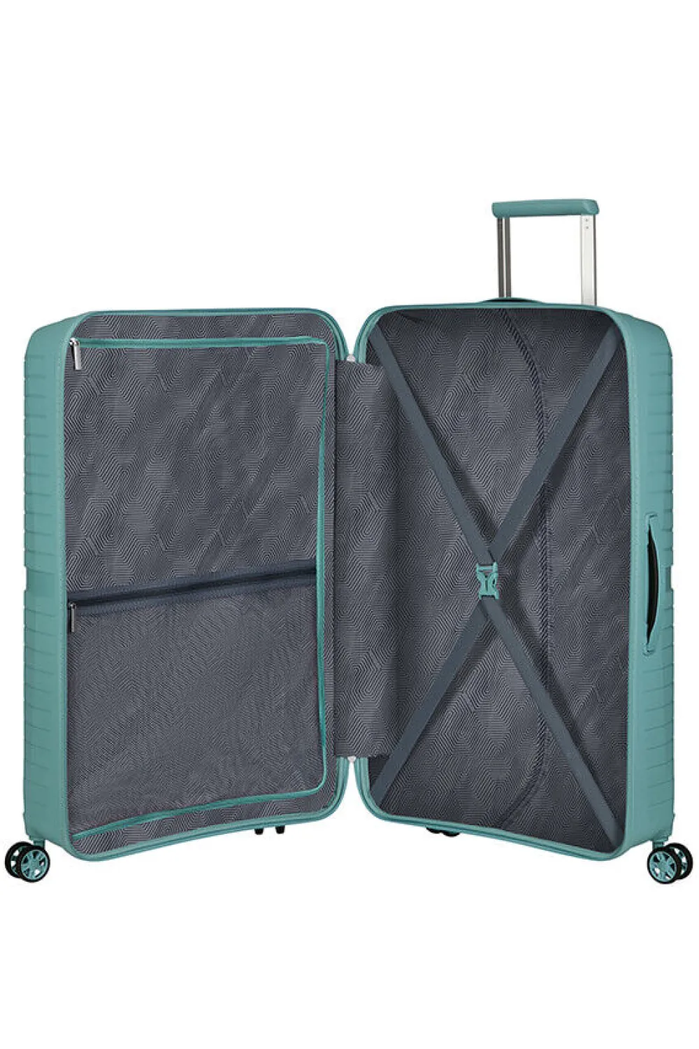 airconic_nelipyrinen_matk_0-3.webp American Tourister Airconic Nelipyöräinen matkalaukku 77cm Dusty Turquoise Outlet