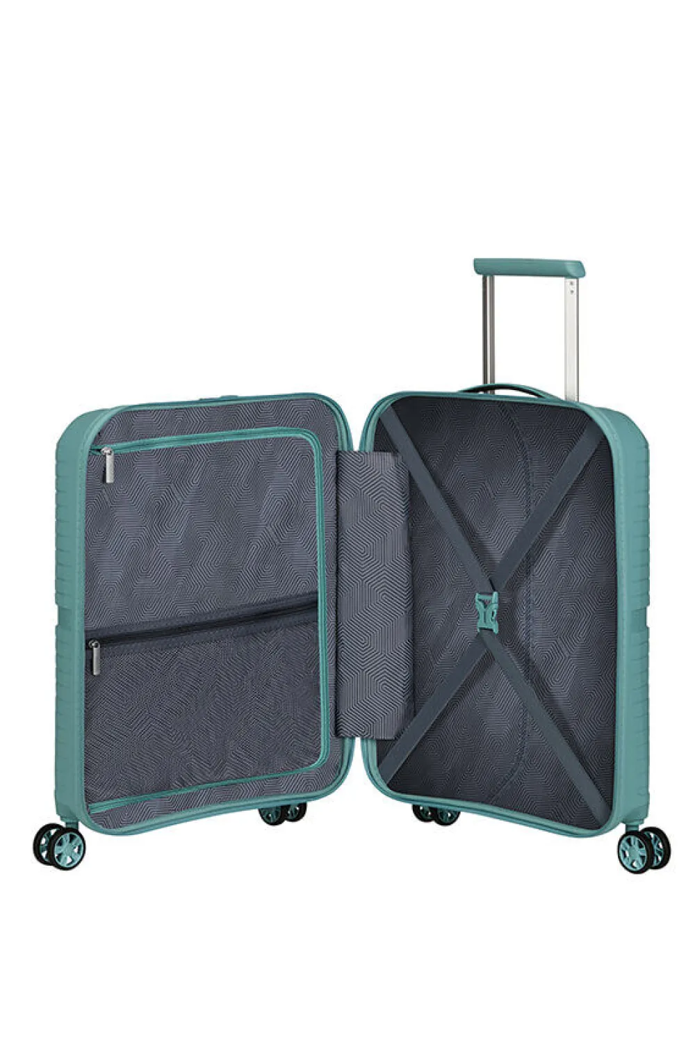 airconic_nelipyrinen_matk_0-6.webp American Tourister Airconic Nelipyöräinen matkalaukku 55cm Dusty Turquoise Clearance