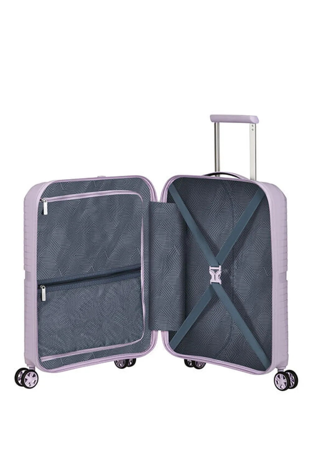 airconic_nelipyrinen_matk_0-8.webp American Tourister Airconic Nelipyöräinen matkalaukku 55cm Stormy Lilac New