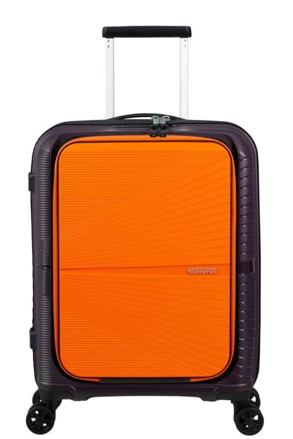 airconic_nelipyrinen_matk_1-9.webp American Tourister Airconic Nelipyöräinen matkalaukku 55cm 15.6" Dark Plum/Orange Discount
