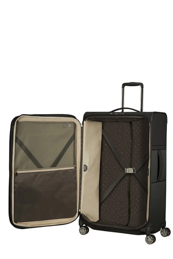 Samsonite Airea Nelipyöräinen laajennettava matkalaukku 78cm Black Fashion