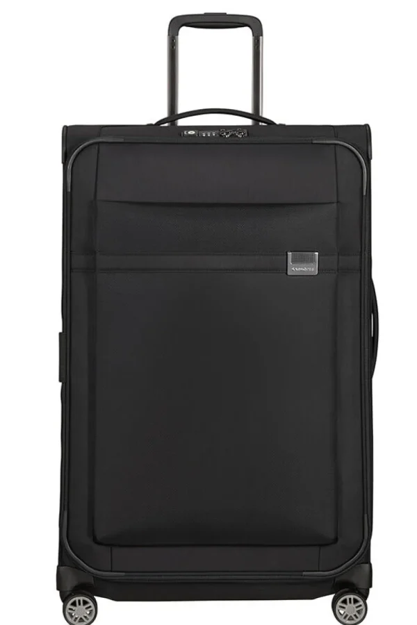 Samsonite Airea Nelipyöräinen laajennettava matkalaukku 78cm Black Fashion