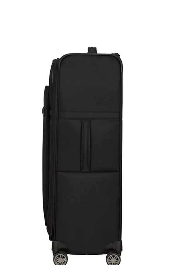 Samsonite Airea Nelipyöräinen laajennettava matkalaukku 78cm Black Fashion