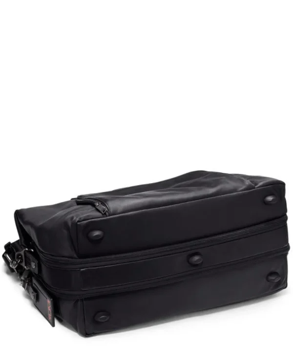 TUMI Alpha 3 Double expansion satchel Black Discount
