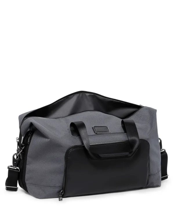 TUMI Alpha X Double expansion satchel Meteor Grey Hot