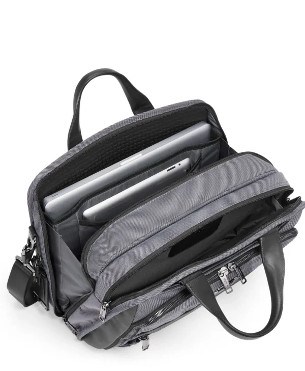 TUMI Alpha X Organizer brief 15" Meteor Grey Best