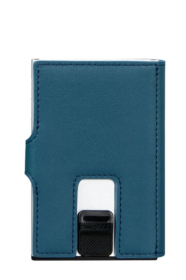Samsonite Alu Fit Lompakko Petrol Blue Outlet