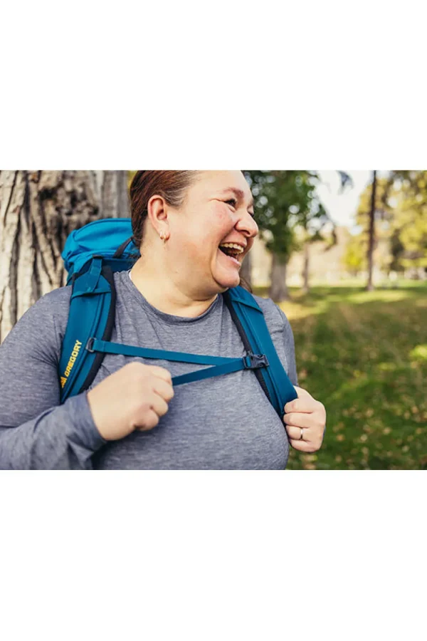 Gregory Amber Plus Size Backpack Coral Blue Outlet