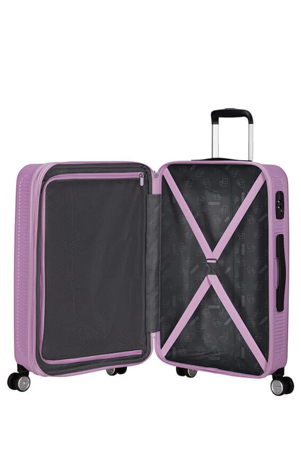 astrobeam_keskikokoinen_m_0.webp American Tourister Astrobeam Keskikokoinen matkalaukku Pastel Lavender Hot