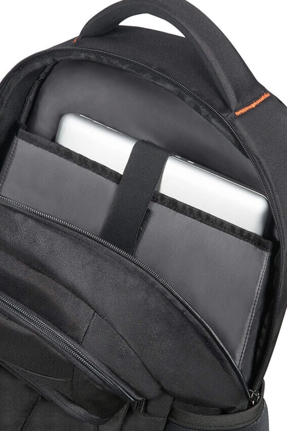 at_work_tietokonereppu__0.webp American Tourister AT Work Tietokonereppu 17.3" Black/Orange Online