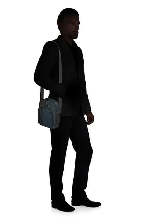 Samsonite Biz2go Olkalaukku Deep blue Fashion
