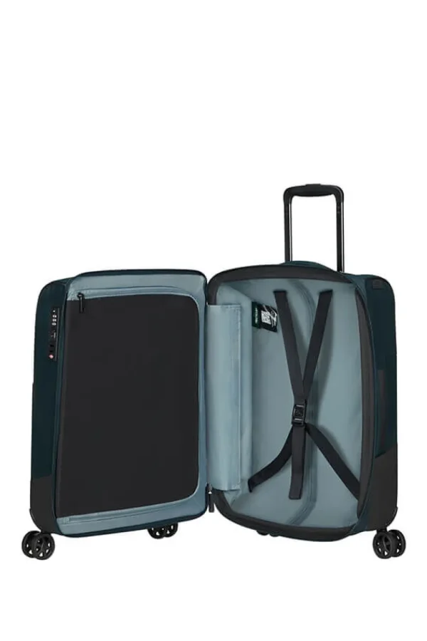 Samsonite Biz2go Trvl Nelipyöräinen matkalaukku 55cm Deep blue Discount