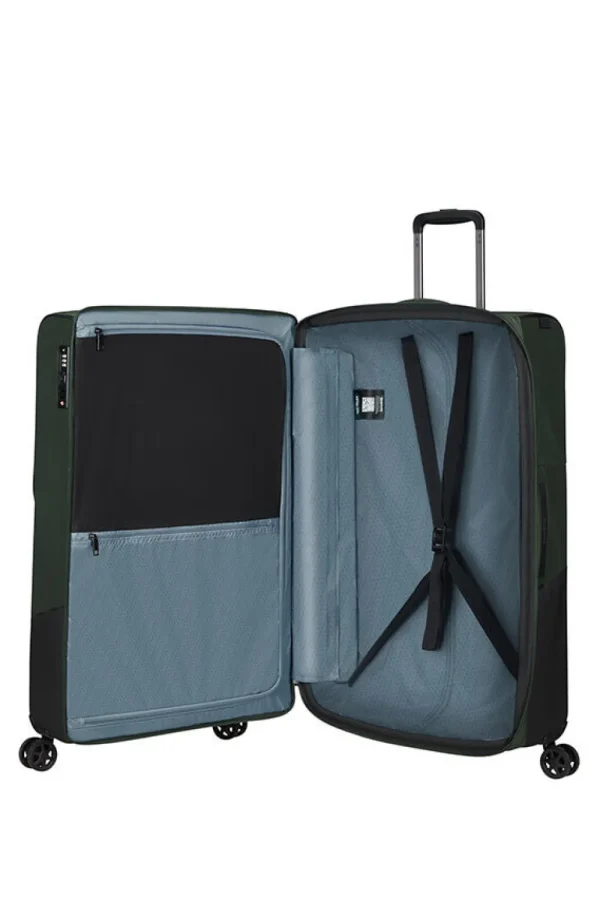 Samsonite Biz2go Trvl Nelipyöräinen matkalaukku 77cm Earth Green New
