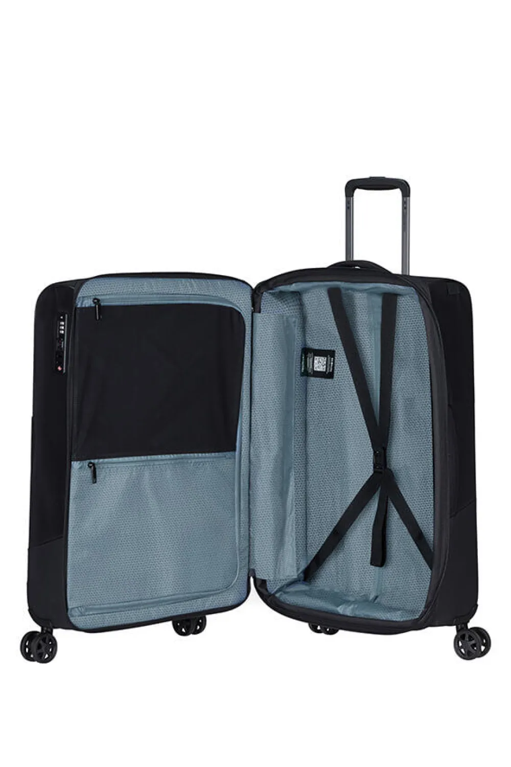 bizgo_trvl_nelipyrinen_ma_0-4.webp Samsonite Biz2go Trvl Nelipyöräinen matkalaukku 66 cm Black Hot
