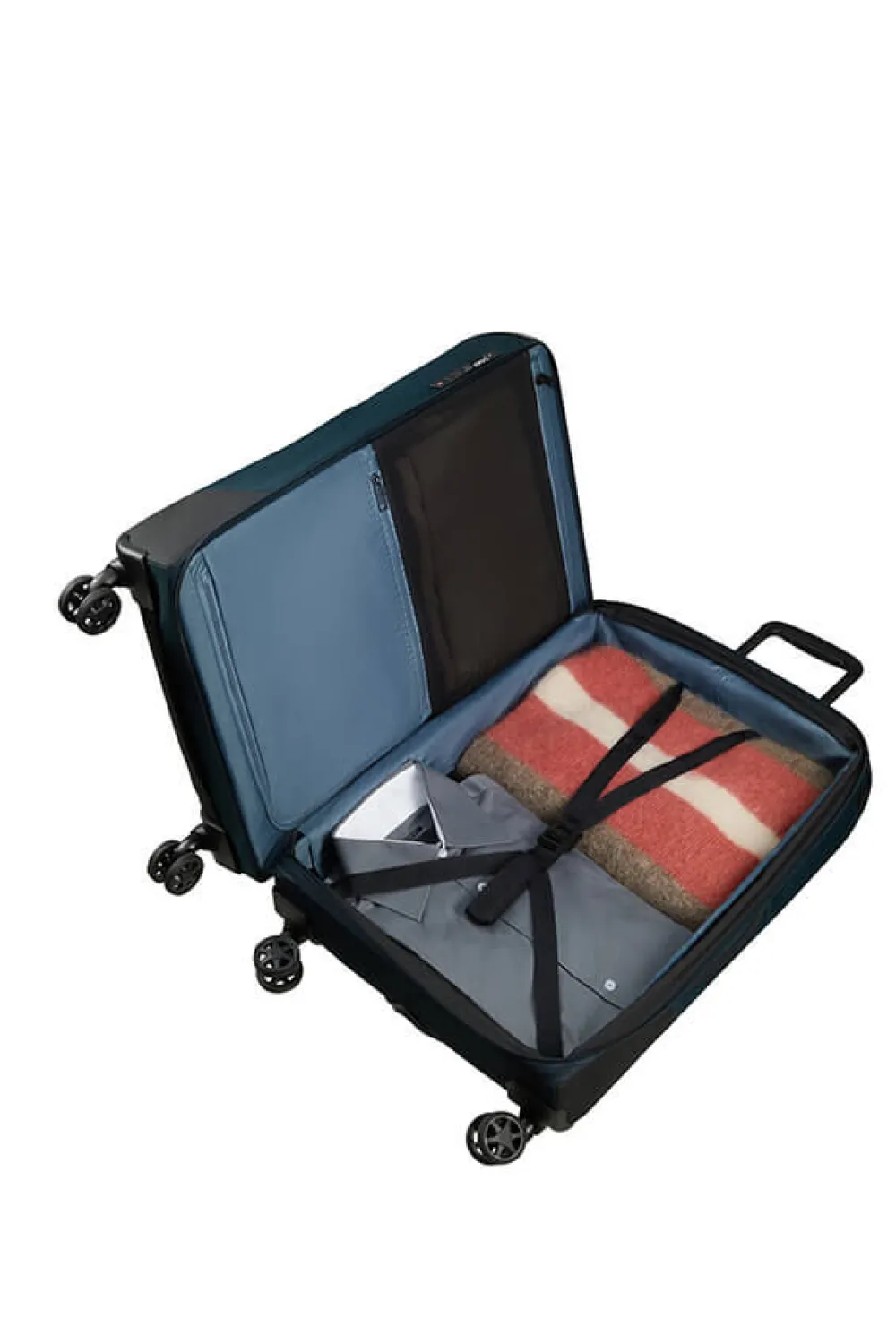bizgo_trvl_nelipyrinen_ma_1-5.webp Samsonite Biz2go Trvl Nelipyöräinen matkalaukku 66 cm Deep blue Sale