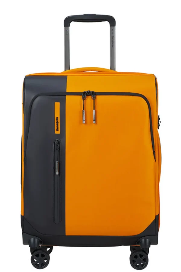 Samsonite Biz2go Trvl Nelipyöräinen matkalaukku 55cm Radiant Yellow New