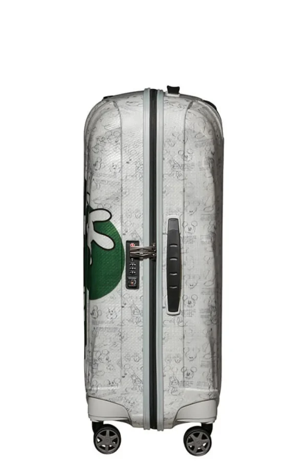 Samsonite C-Lite Disney Nelipyöräinen matkalaukku 69cm Hello Mickey Mouse Sale