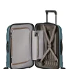 Samsonite C-Lite Nelipyöräinen laajennettava matkalaukku 55cm Ice Blue New