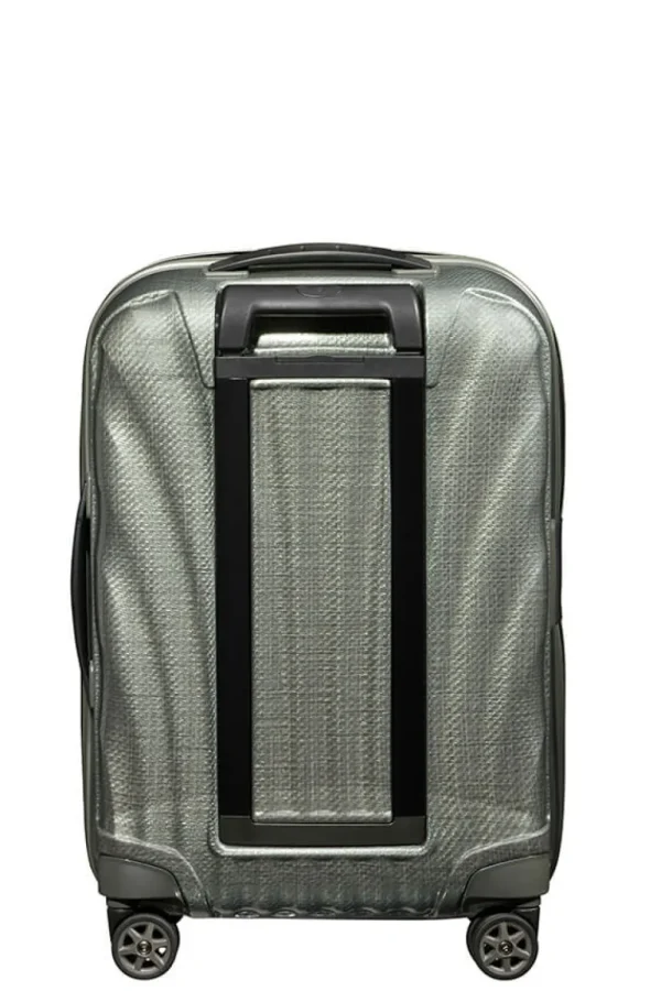 Samsonite C-Lite Nelipyöräinen laajennettava matkalaukku 55cm Metallic Green Sale