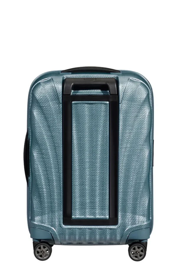 Samsonite C-Lite Nelipyöräinen laajennettava matkalaukku 55cm Ice Blue New
