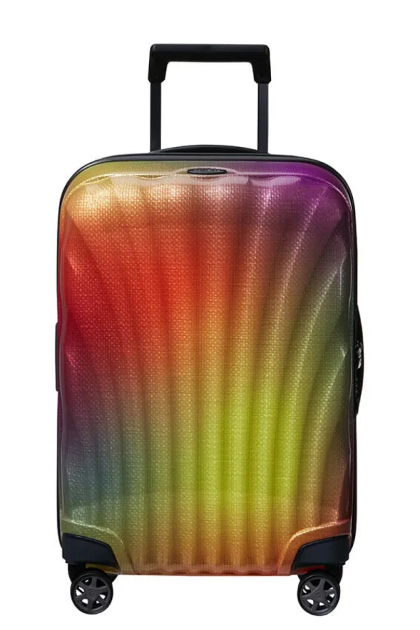 Samsonite C-Lite Nelipyöräinen laajennettava matkalaukku 55cm Colourburst Fashion