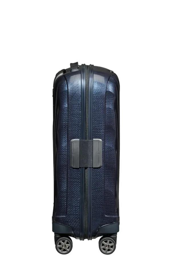 Samsonite C-Lite Nelipyöräinen laajennettava matkalaukku 55cm Midnight Blue New