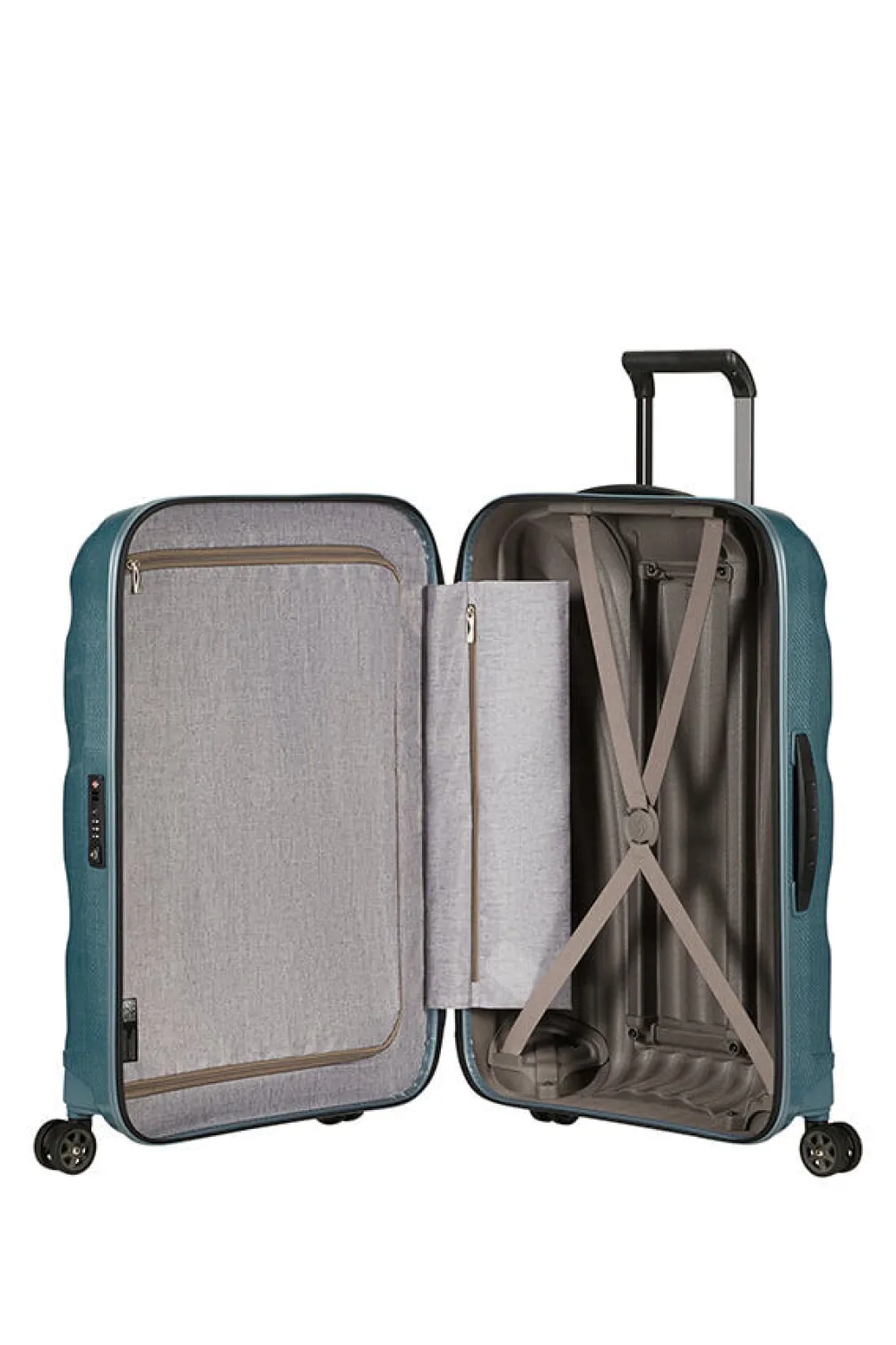clite_nelipyrinen_matkala_0-12.webp Samsonite C-Lite Nelipyöräinen matkalaukku 75cm Ice Blue New