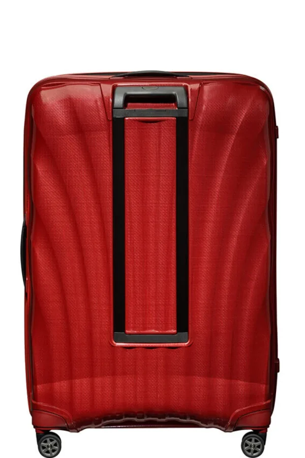 Samsonite C-Lite Nelipyöräinen matkalaukku 86cm Chili red Hot