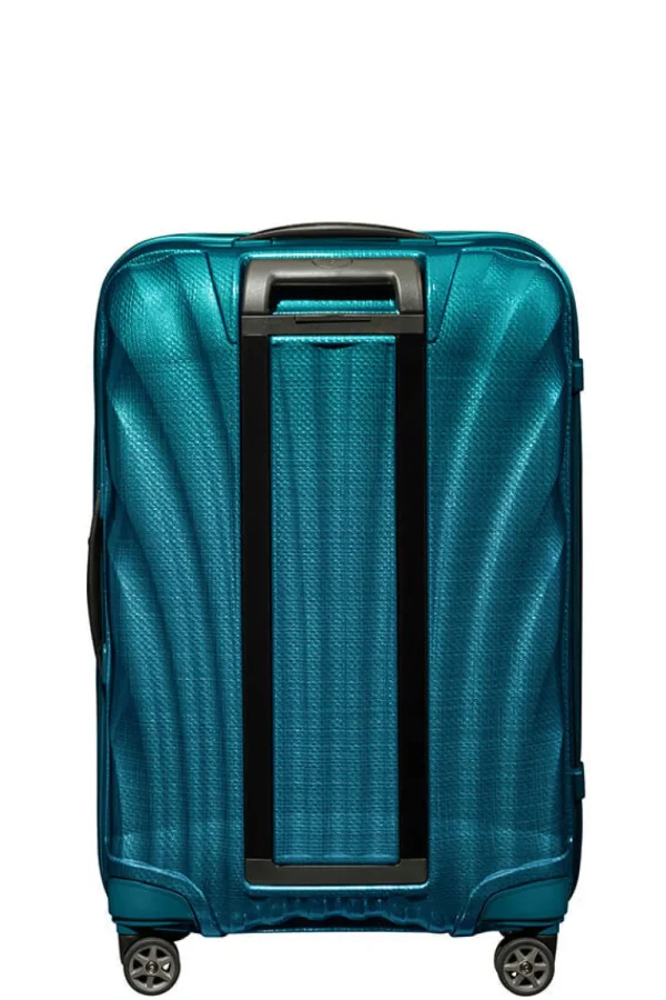 Samsonite C-Lite Nelipyöräinen matkalaukku 69cm Petrol Blue New