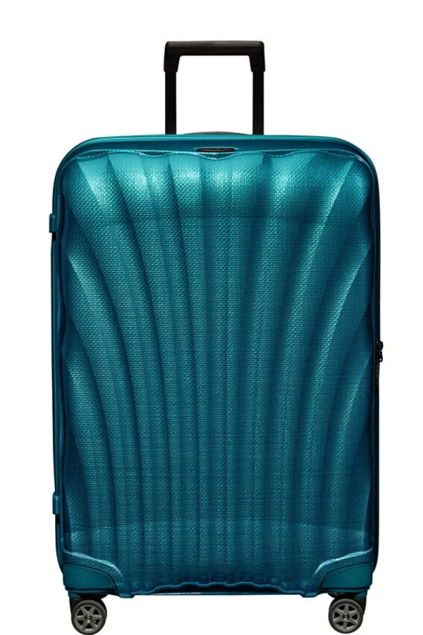 Samsonite C-Lite Nelipyöräinen matkalaukku 75cm Petrol Blue Clearance