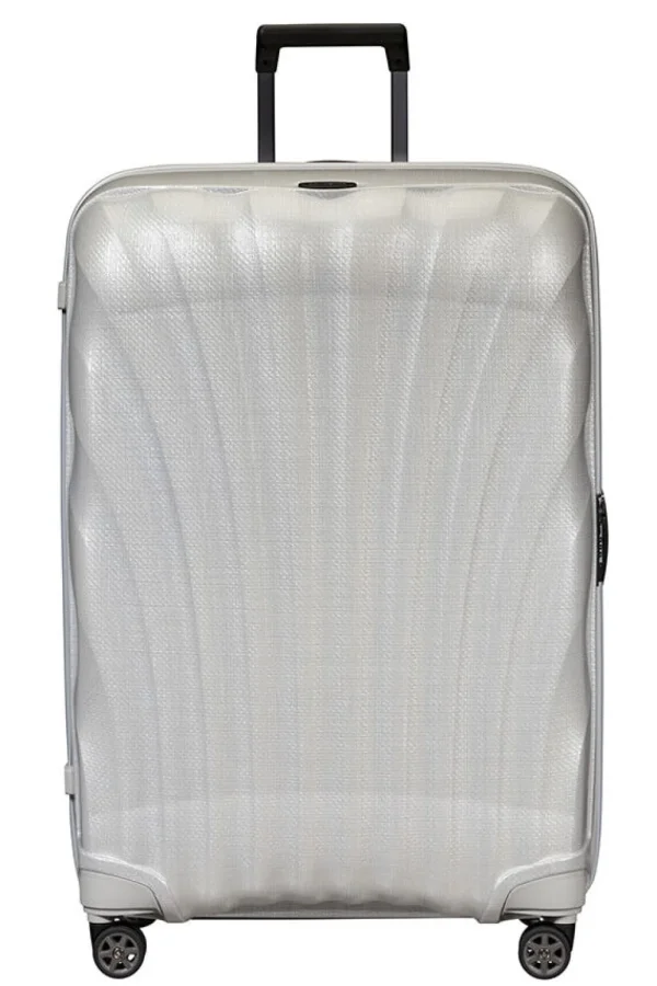 Samsonite C-Lite Nelipyöräinen matkalaukku 81cm Off white Discount