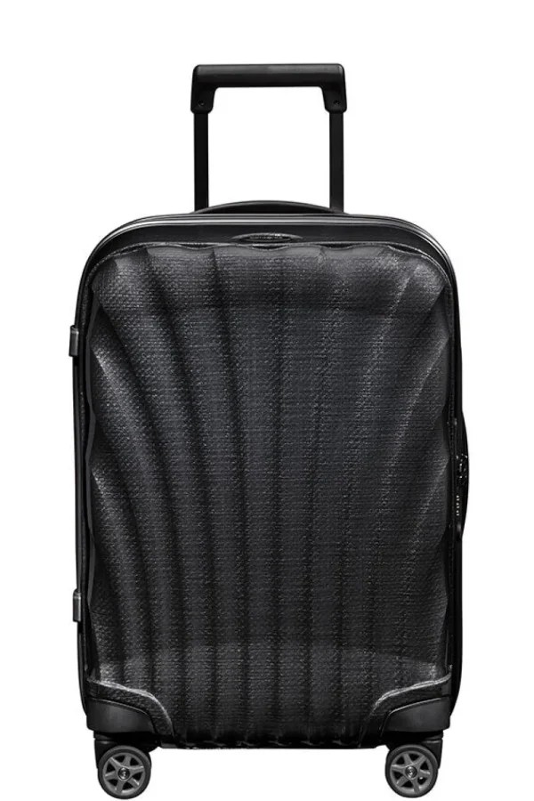 Samsonite C-Lite Nelipyöräinen matkalaukku 55cm Black New