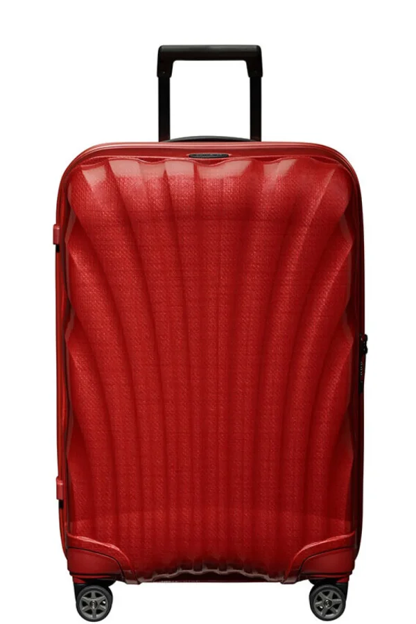 Samsonite C-Lite Nelipyöräinen matkalaukku 69cm Chili red Fashion