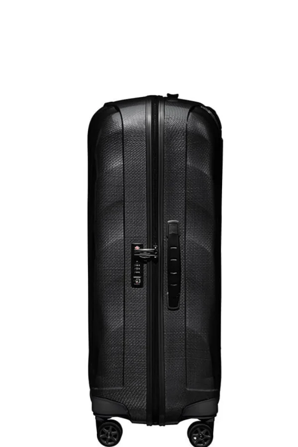 Samsonite C-Lite Nelipyöräinen matkalaukku 75cm Black Outlet