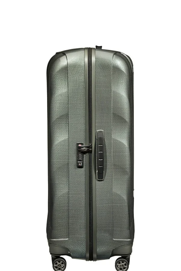 Samsonite C-Lite Nelipyöräinen matkalaukku 86cm Metallic Green Online