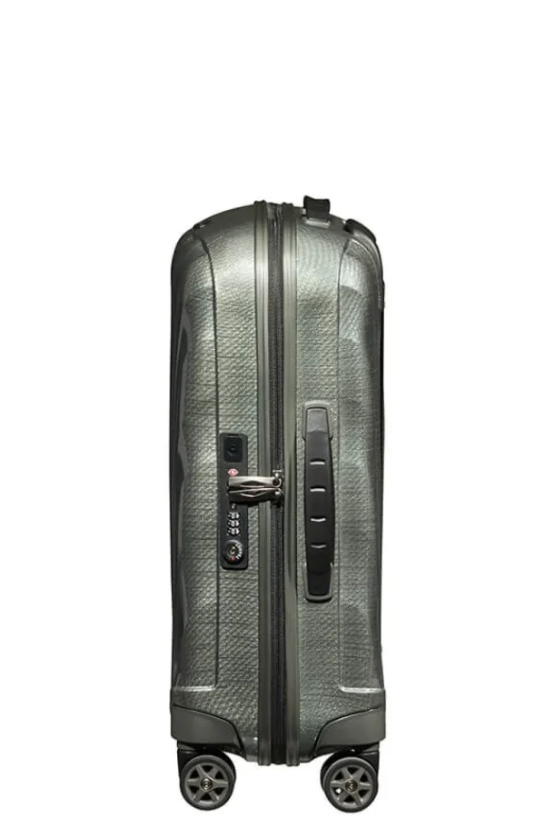 Samsonite C-Lite Nelipyöräinen matkalaukku 55cm Metallic Green Discount