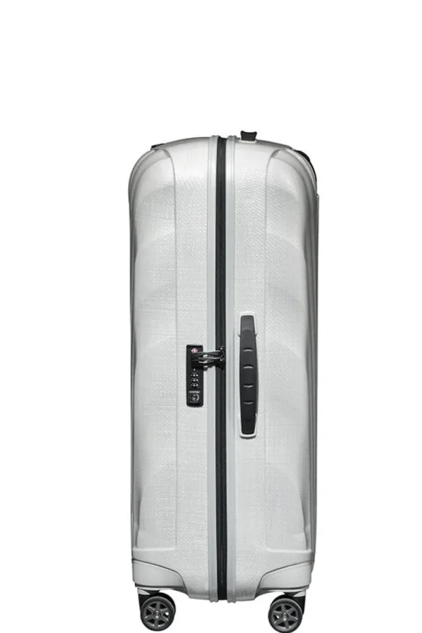 Samsonite C-Lite Nelipyöräinen matkalaukku 75cm Off white Hot